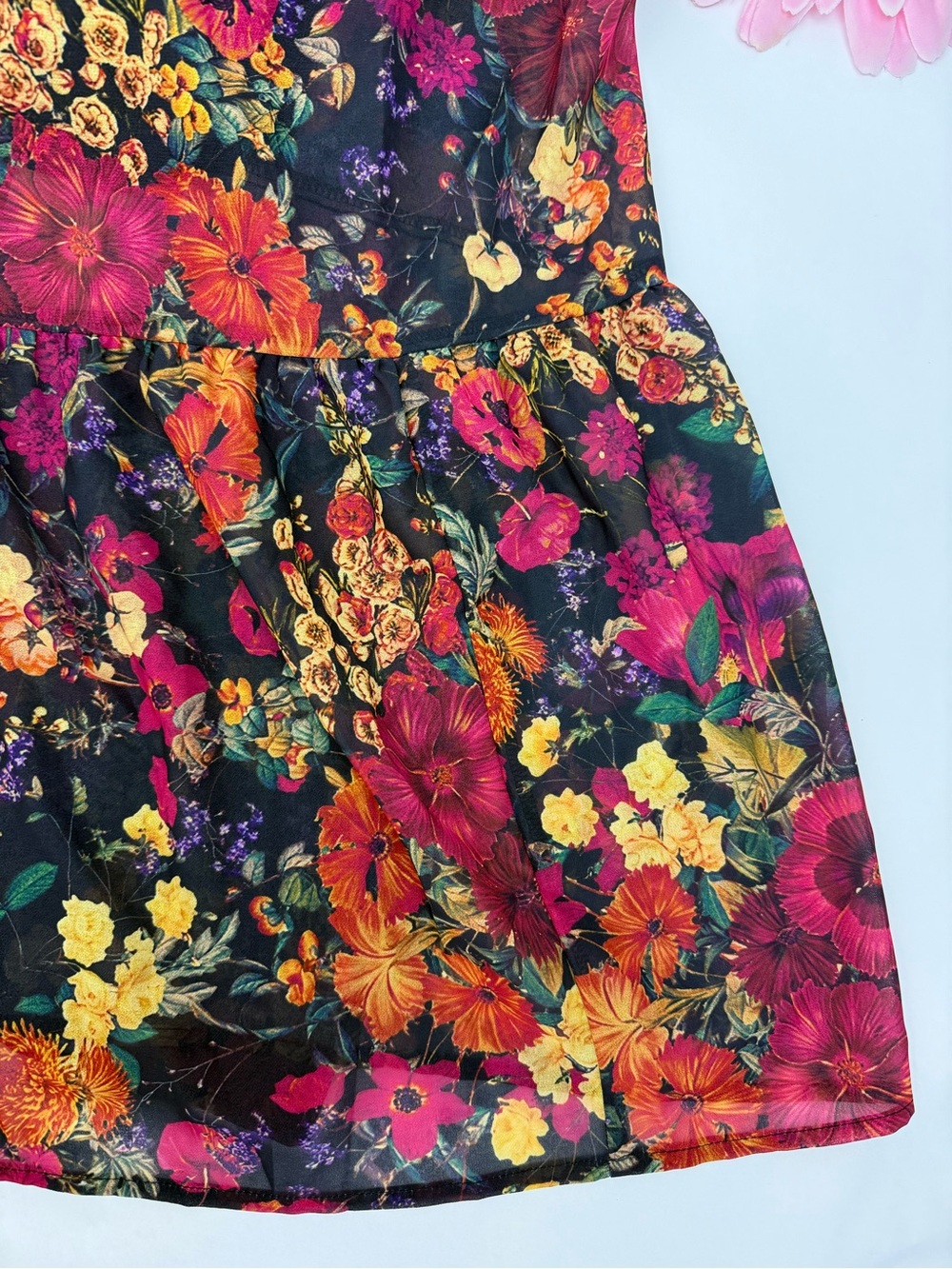 Ivy City Co. Imogen Dress in Night Garden Maxi Floral Boho Bohemian - Picture 12 of 16